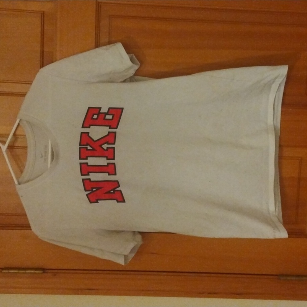 White Nike Tee